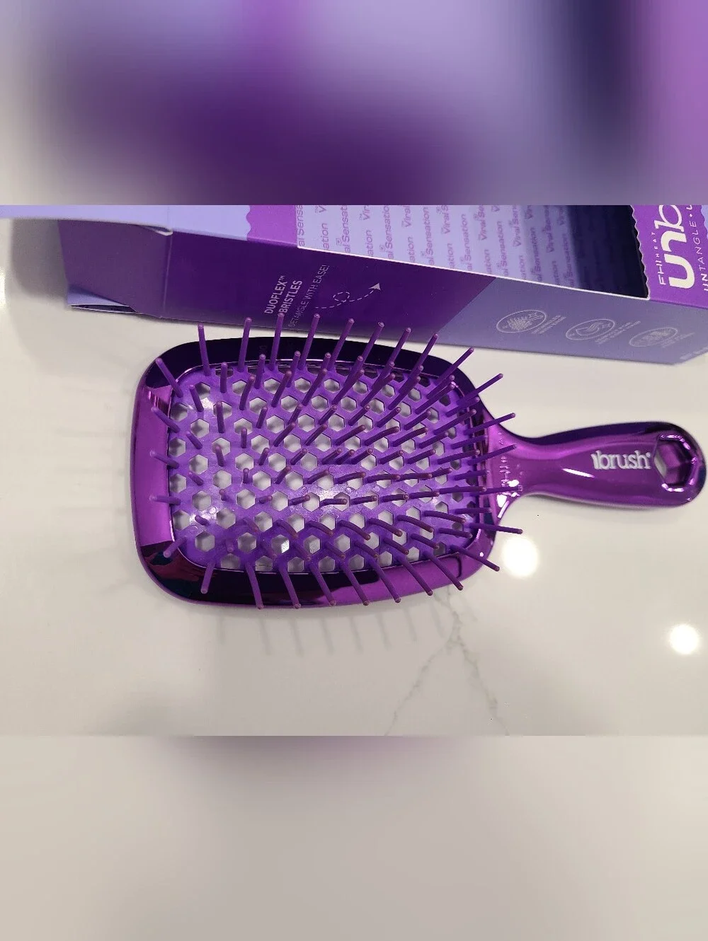 FHI UNbrush Chrome Series - Purple Chrome Stellar